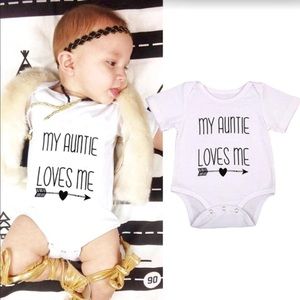 My Auntie Loves Me Unisex Onesie